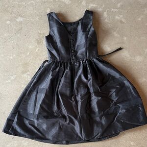 Taylor Elegant Black Sleeveless Dress